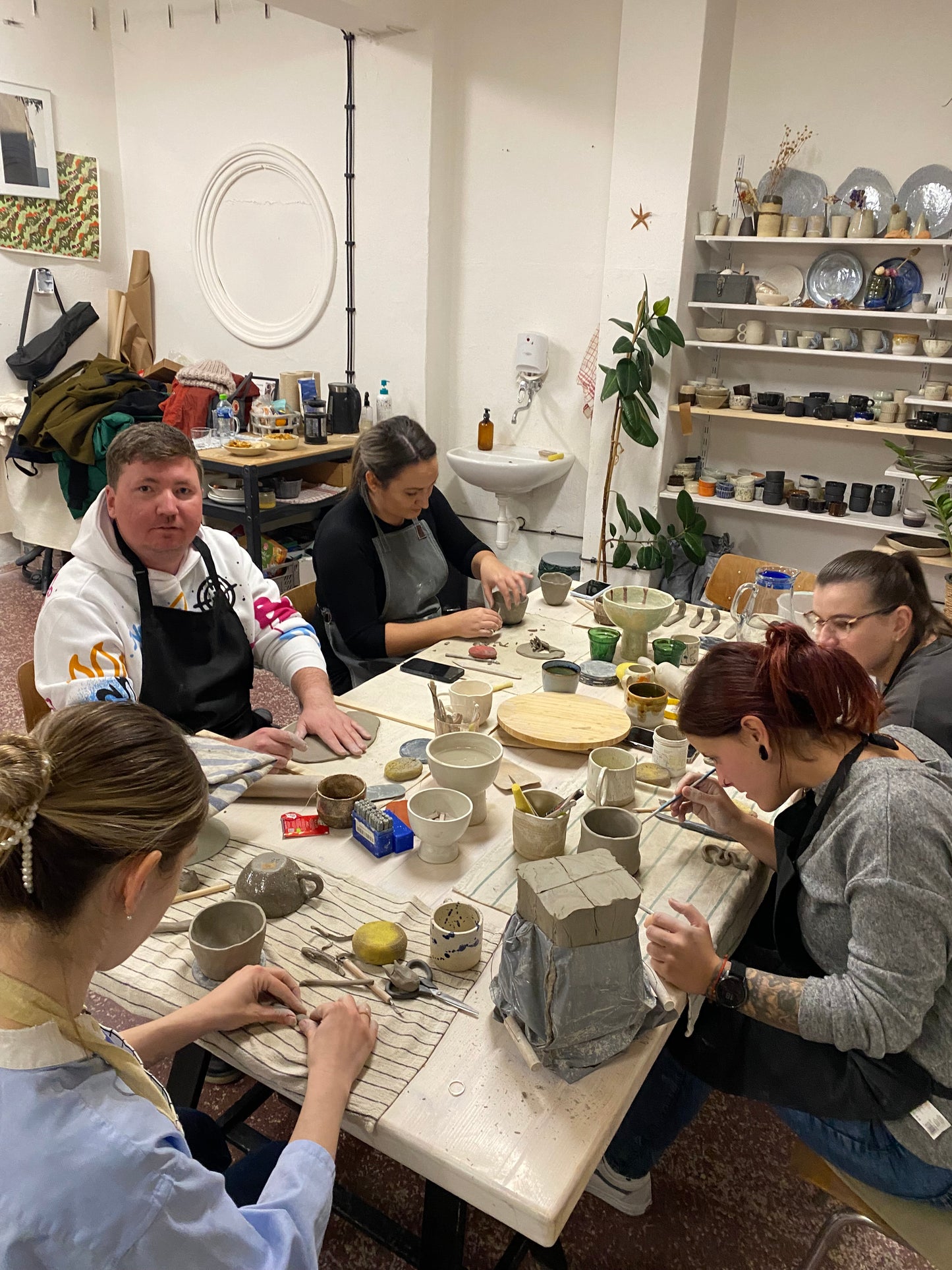 Pottery Class – Paint and Glaze mug or bowl