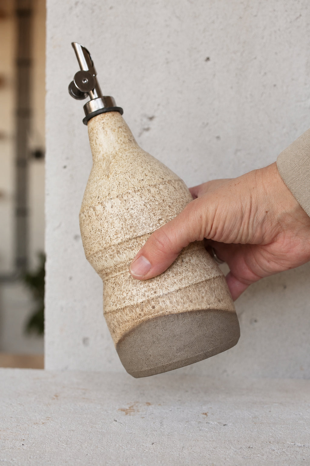 Ceramic oil gray / sand